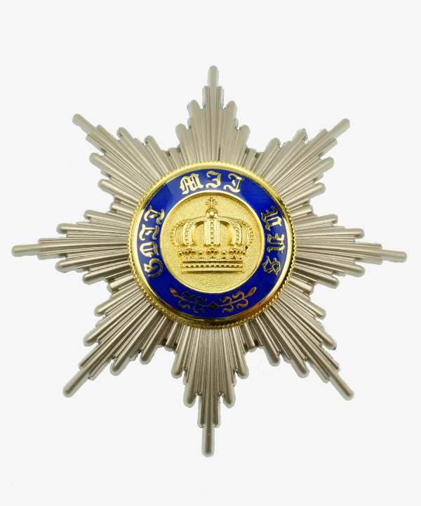 Preußen Königlicher Kronen-Orden Bruststern zur 1. Klasse 1869 -1916